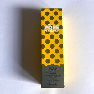 Benefit the pore Fessional toning foam brand new in box 22, ML